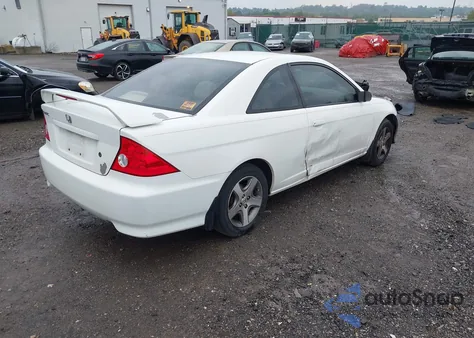 2004 Honda Civic Ex from USA, damaged, VIN 1HGEM229X4L020392